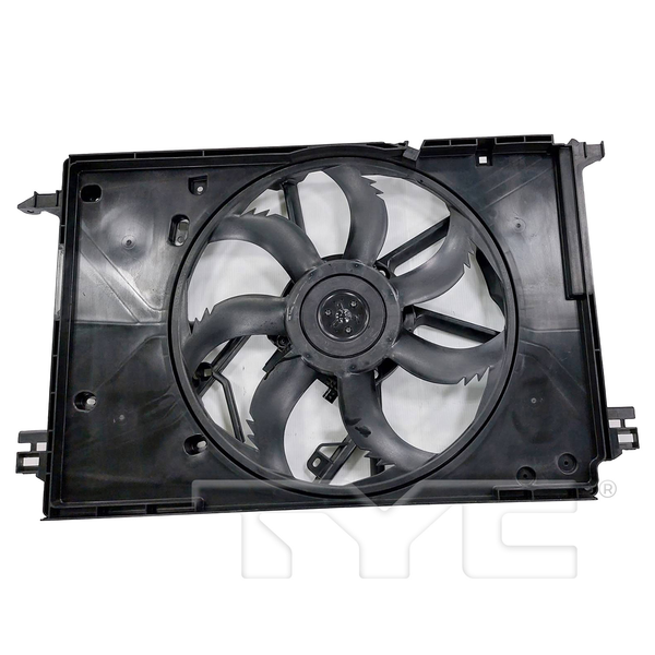 Radiator & Condenser Cooling Fan Assembly for 21-21 Toyota RAV4 Prime w/BLM