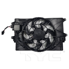Cooling Fan Assembly for 21-23 Kia Seltos 1.6 Turbo KI3115166 25380 Q5000