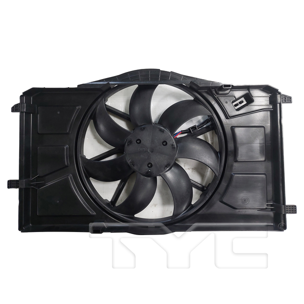 Radiator & Condenser Cooling Fan Assembly for 21-24 Ford Mustang Mach-E