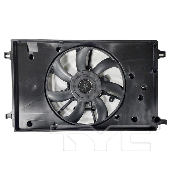 Radiator & Condenser Cooling Fan Assembly for 23-23 Toyota Prius Prime L4 2.0L