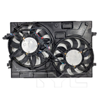 Radiator & Condenser Cooling Fan Assembly for 18-23 Volkswagen Tiguan 3Q0121205B