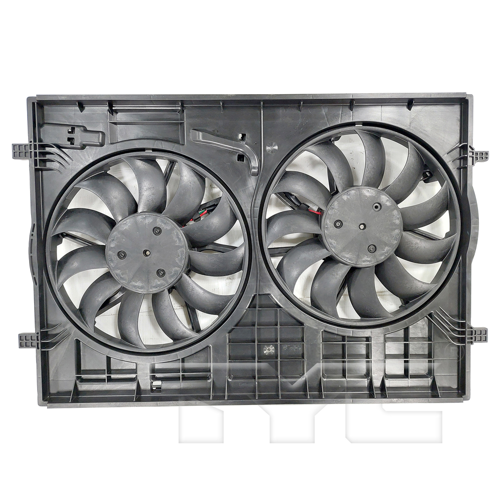 Radiator & Condenser Cooling Fan Assembly for 18-23 Volkswagen Atlas 3QF-121-207