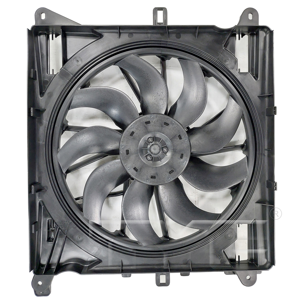 Radiator & Condenser Cooling Fan for 24-25 Jeep Grand Cherokee 3.6L Heavy Duty