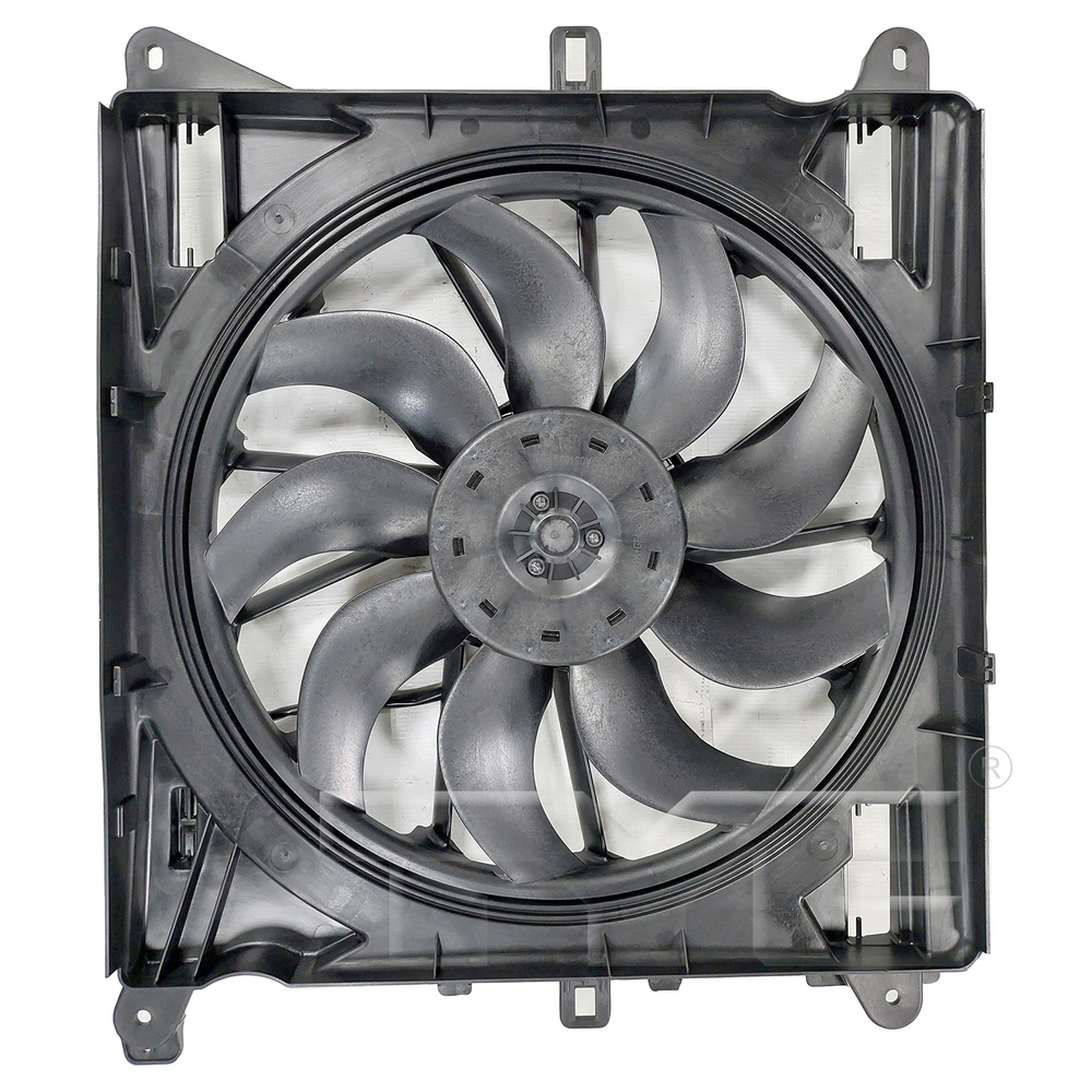 Radiator & Condenser Cooling Fan for 21-25 Jeep Grand Cherokee 3.6L/5.7 SD