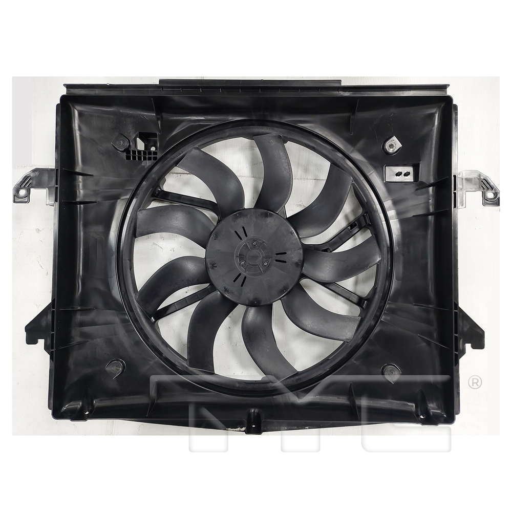 Radiator & Condenser Cooling Fan Assembly for 19-24 Ram Pickup 3.0/5.7L