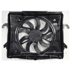 Radiator & Condenser Cooling Fan Assembly for 19-24 Ram Pickup 3.0/5.7L