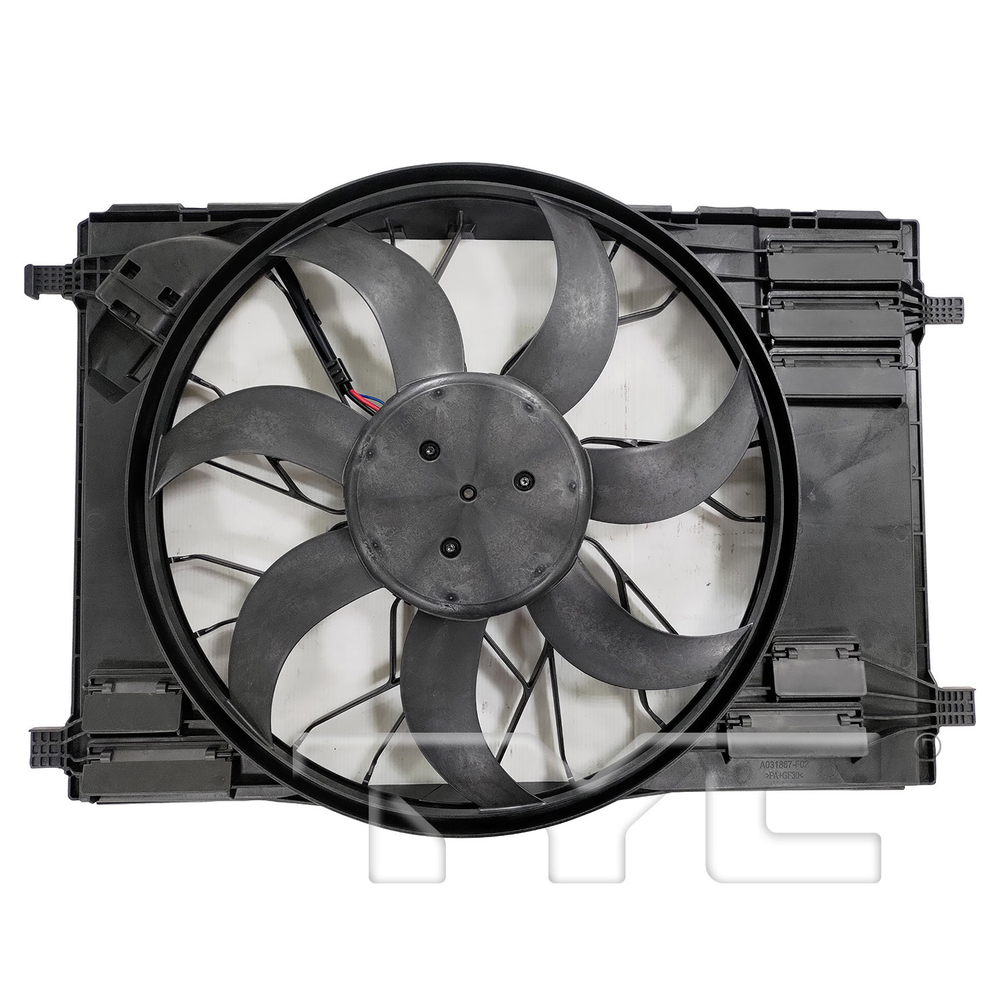 Radiator & Condenser Cooling Fan Assembly for 20-25 Mercedes GLB-250 2479060100