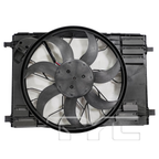 Radiator & Condenser Cooling Fan Assembly for 20-25 Mercedes GLB-250 2479060100