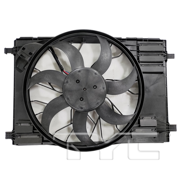 Radiator & Condenser Cooling Fan Assembly for 20-25 Mercedes GLB-250 2479060100