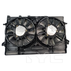 Radiator & Condenser Cooling Fan Assembly for 21-25 Nissan Rogue 1.5L Turbo