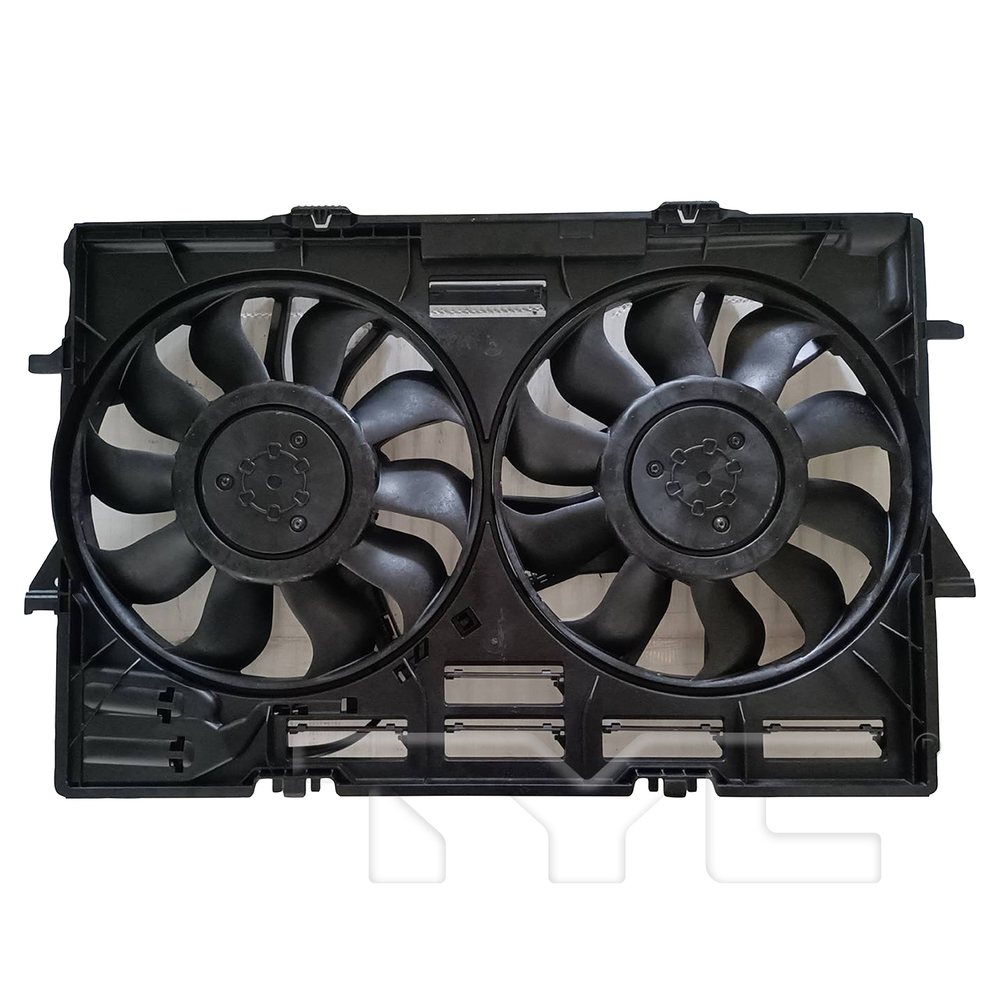 Cooling Fan Assembly (Rad & Cond) for 09-17 Audi Q5 AU3115112 4H0 121 207 B