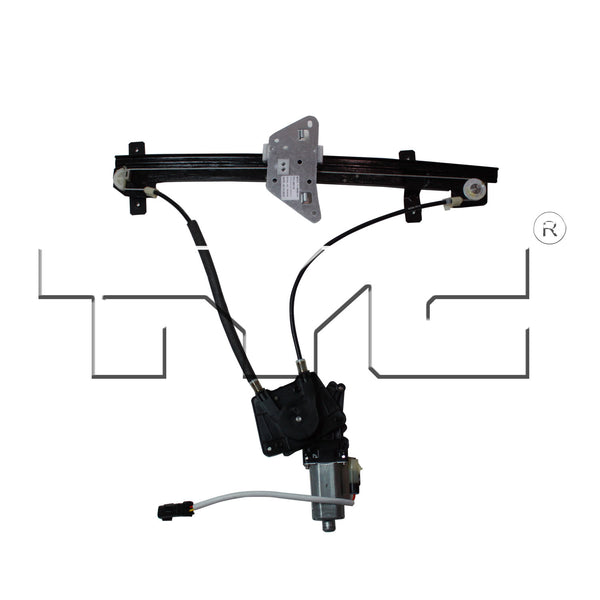 Power Window Regulator with Motor for 00-03 Dodge Durango Front Driver Left