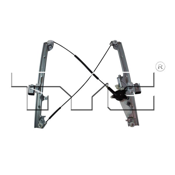 Power Window Regulator with Motor for 99-07 Chevy Silverado Pickup Front Left