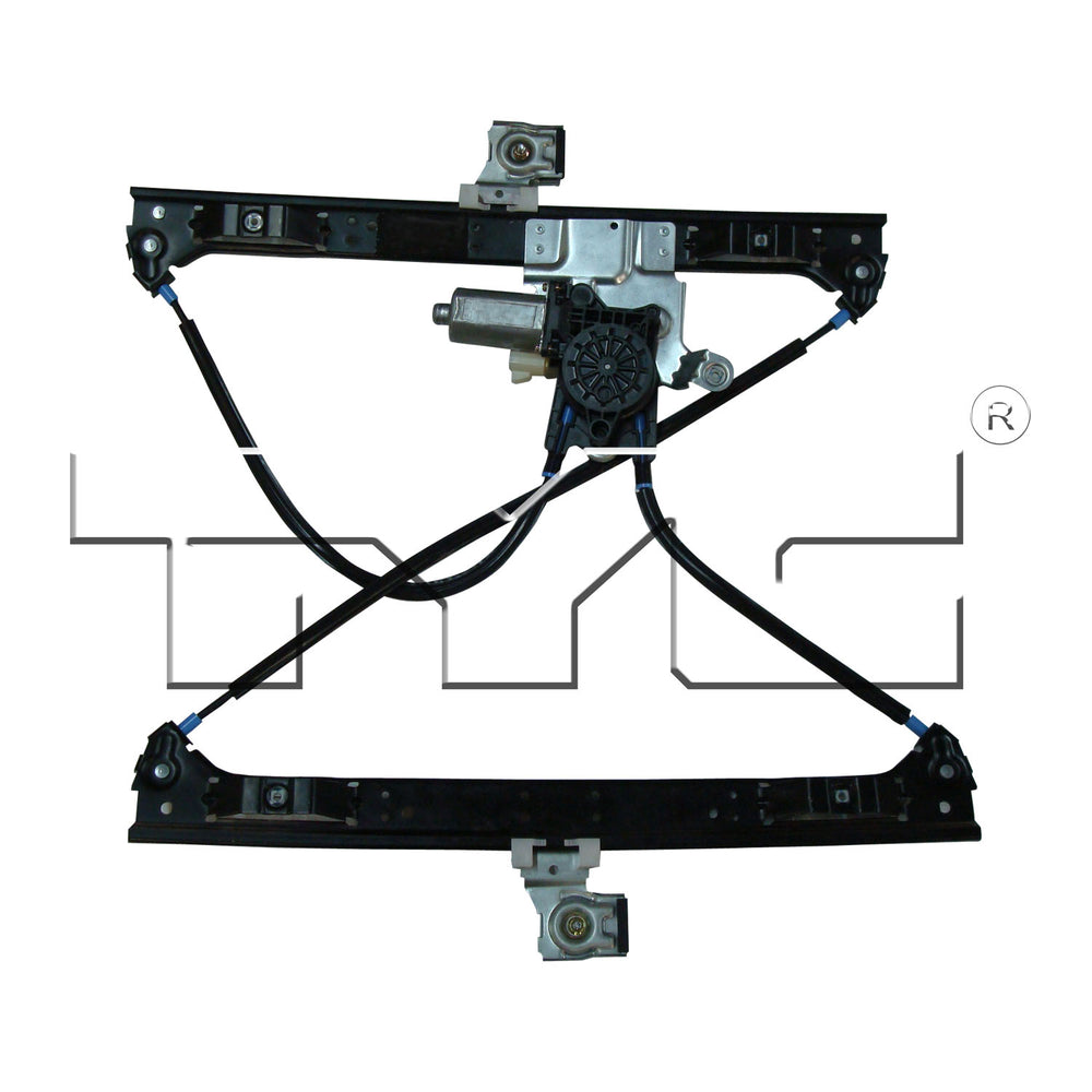 Power Window Regulator with Motor for 02-09 Chevy Trailblazer Front Right