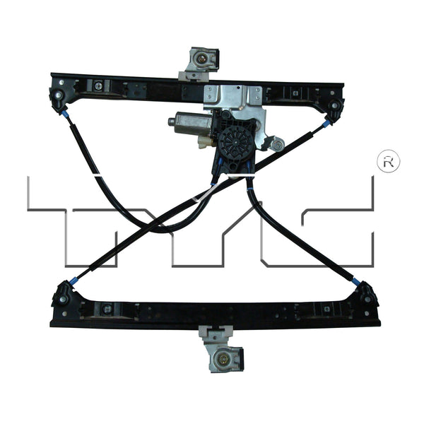 Power Window Regulator with Motor for 02-09 Chevy Trailblazer Front Right