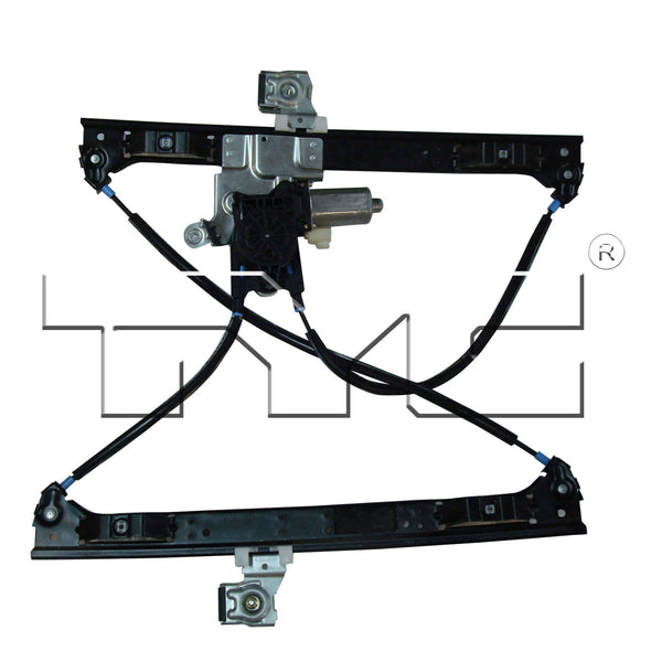 Power Window Regulator with Motor for 02-09 Chevy Trailblazer Front Driver Left