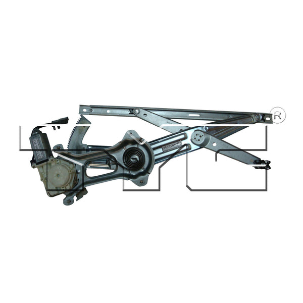 Power Window Regulator with Motor for 94-04 Ford Mustang Front Driver Left