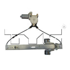 Power Window Regulator with Motor for 05-11 Dodge Dakota Front Passenger Right