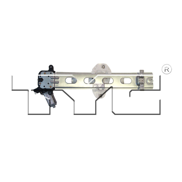 Power Window Regulator with Motor for 06-11 Honda Civic Coupe Front Driver Left