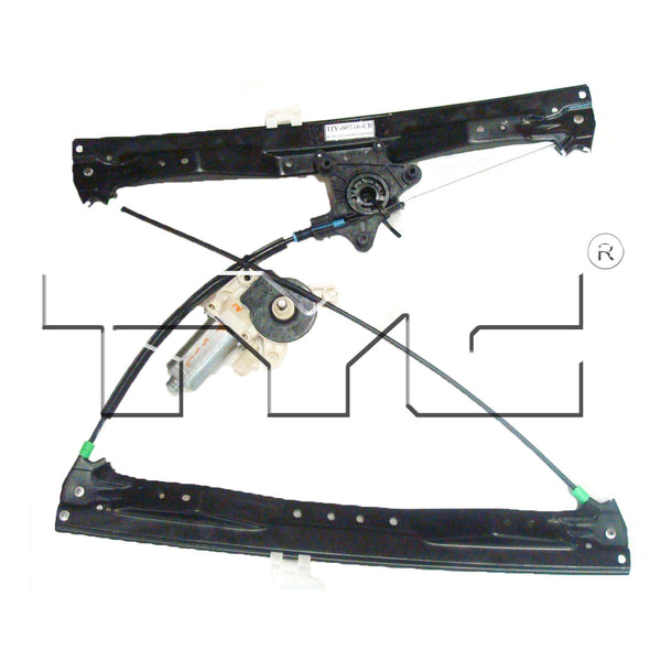 Power Window Regulator with Motor for 08-19 Dodge Grand Caravan 6PIN Front Right