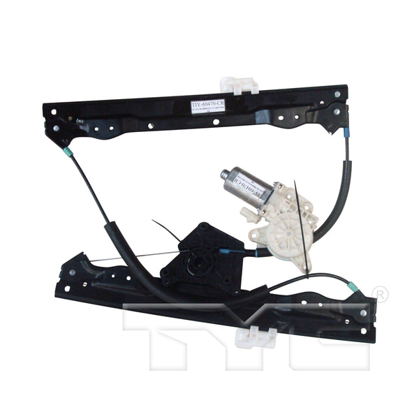 Power Window Regulator with Motor for 11-14 Chrysler 200 Sedan Front Right