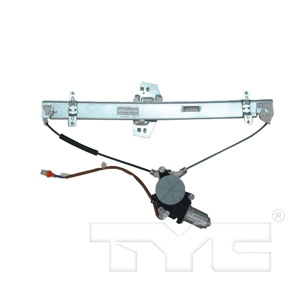 Power Window Regulator with Motor for 03-08 Honda Pilot Rear Driver Left