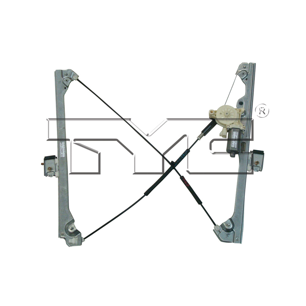 Power Window Regulator with Motor for 07-13 Chevy Silverado Front Driver Left