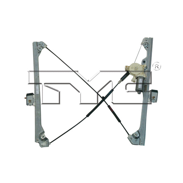Power Window Regulator with Motor for 07-13 Chevy Silverado Front Driver Left