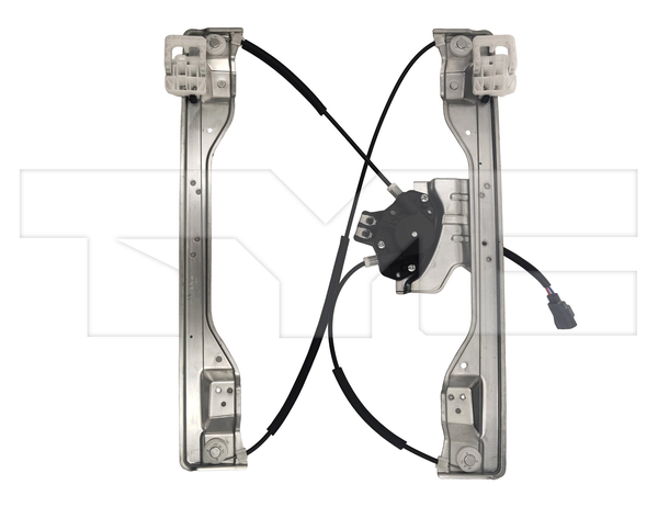 Window Regulator Assembly for 15-21 Ford F-Series 2-Pin Rear Left Driver