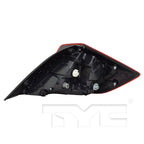 Outer Quarter Tail Light Rear Lamp Left Driver for 16-19 Honda Civic Sedan