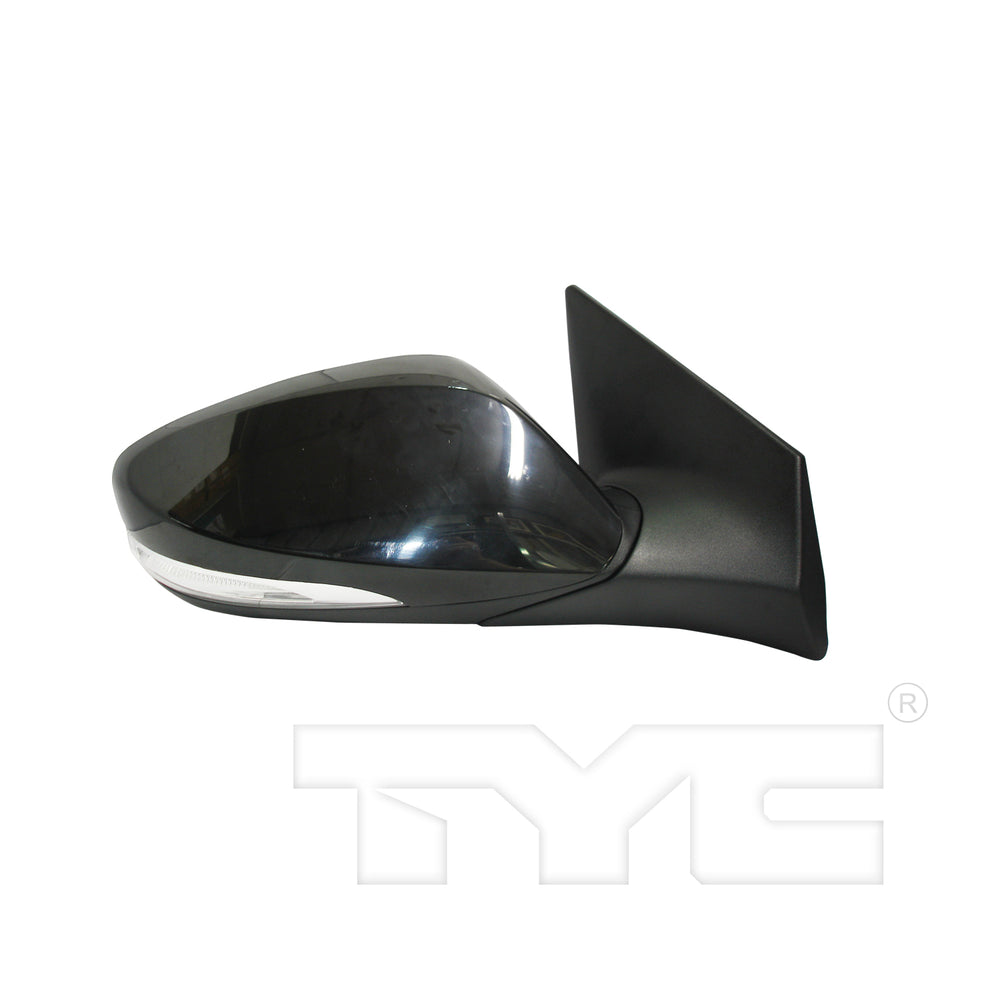 Door Mirror for 11-13 Hyundai Elantra Sedan Power Heated w/Signal Right Side