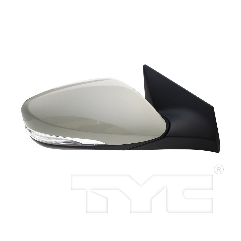 Door Mirror for 14-16 Hyundai Elantra Power Heated w/Signal Right Passenger