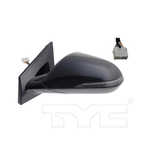 Door Mirror Left Driver for 18-19 Hyundai Sonata Power Heated w/Signal w/BSD