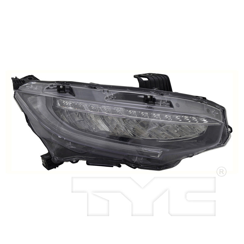 Headlight for 16-18 Honda Civic Sedan/17-19 Hatchback/Type-R LED Passenger