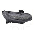 Headlight for 16-18 Honda Civic Sedan/17-19 Hatchback/Type-R LED Passenger