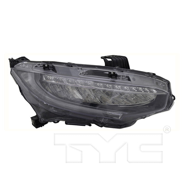 Headlight for 16-18 Honda Civic Sedan/17-19 Hatchback/Type-R LED Passenger