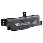 LED Fog Light Bumper Lamp for 20-21 BMW X3/X4 (Black) Left Driver Side