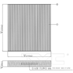 A/C Cabin Air Filter for 19-23 Ford Ranger KB3Z-19N619-A