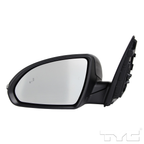 Mirror for 16-20 Kia Optima Power Heated w/Signal w/BSD Folding Driver Left
