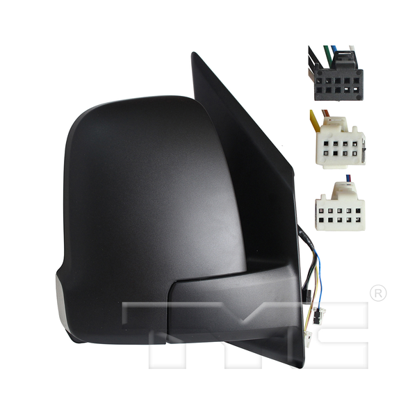 Mirror for 19-22 Mercedes Sprinter Power Heated Manual Folding w/o Camera Right