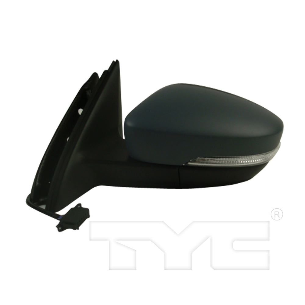 Door Mirror for 11-18 Volkswagen Jetta Sedan Power Heated w/Signal Passenger