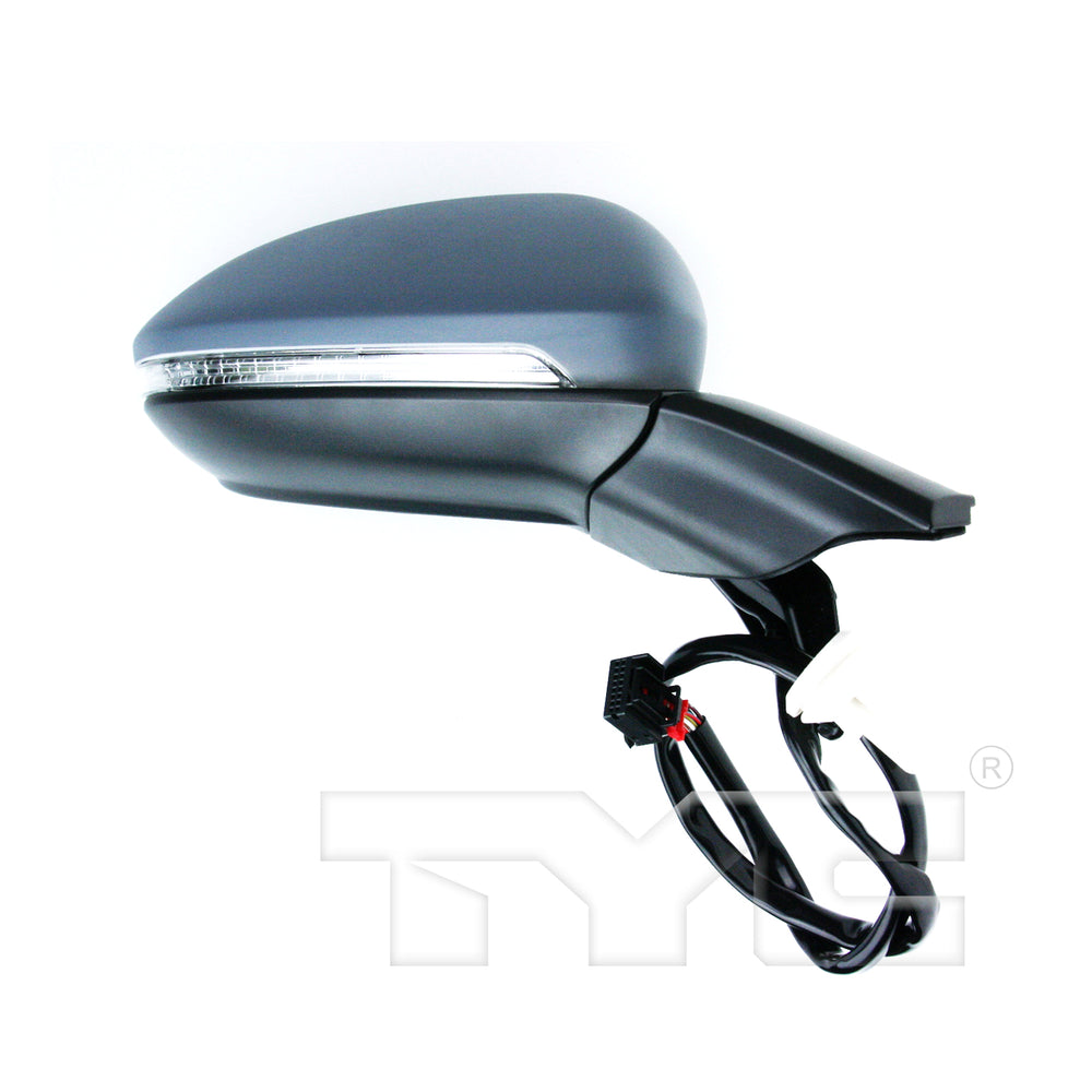 Door Mirror for 15-19 Volkswagen Golf Power Heated w/Signal Passenger  Side