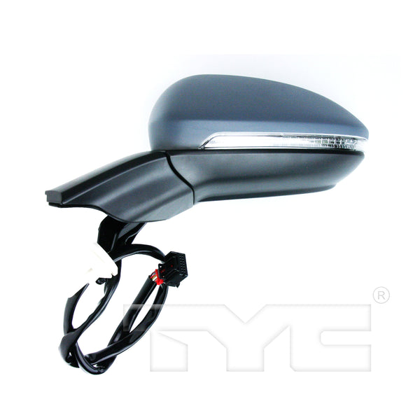 Door Mirror for 15-19 Volkswagen Golf Power Heated w/Signal Driver Side