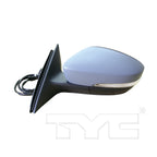 Door Mirror for 12-15 Volkswagen Passat Power Heated w/Signal Passenger Side