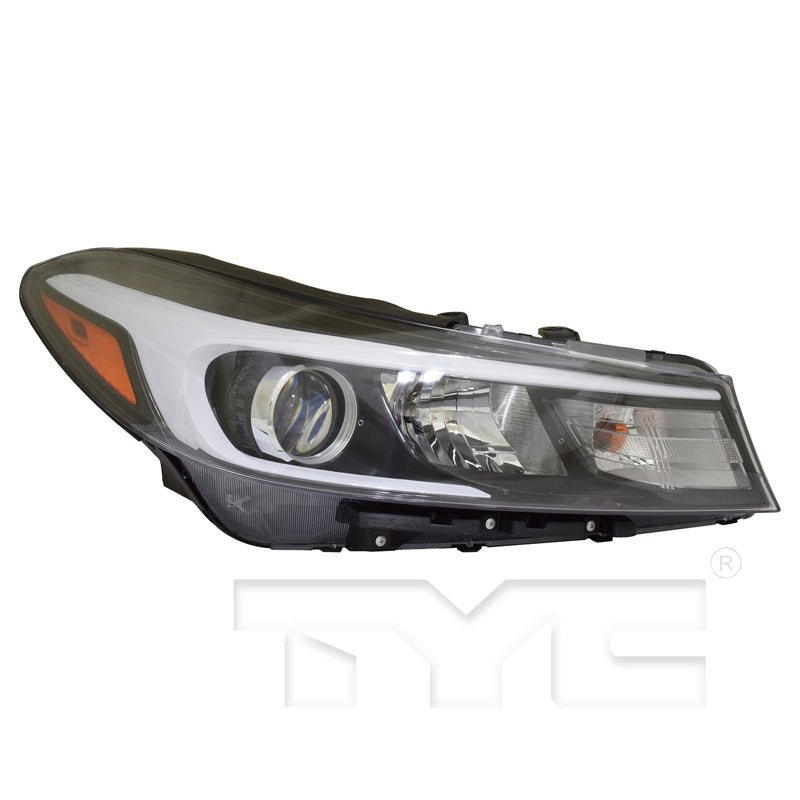 Halogen Headlight Front Lamp for 17-18 Kia Forte/Forte5 w/o LED Right Passenger