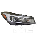 Halogen Headlight Front Lamp for 17-18 Kia Forte/Forte5 w/o LED Right Passenger