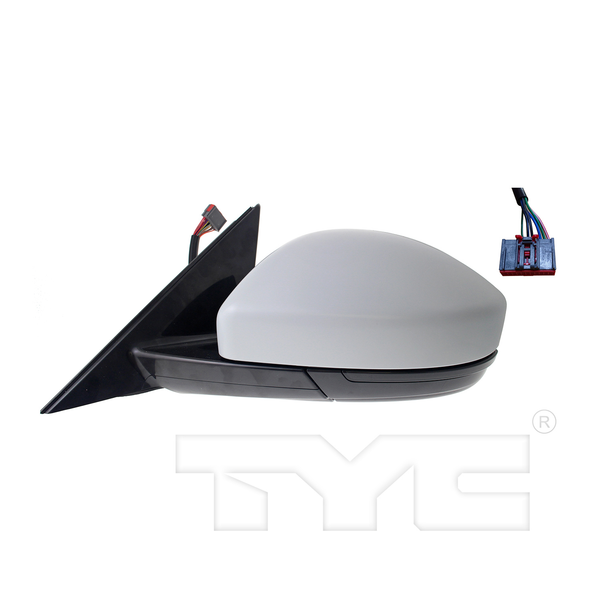 Side Door Mirror for 17-19 Jaguar F-Pace Power Heated w/Signal Left Driver