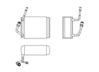 New AC Evaporator for 99-07 Ford F Series Super Duty Pickup 4C3Z 19860 AB