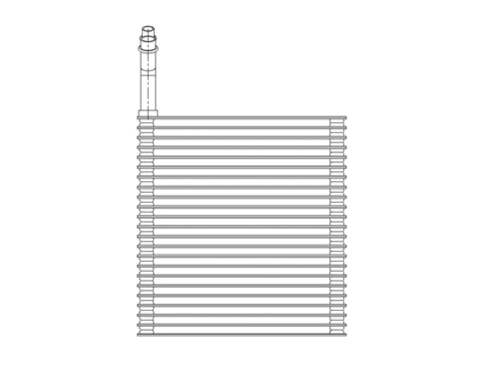 New AC Evaporator for 08-11 Jeep Liberty  68003994AA