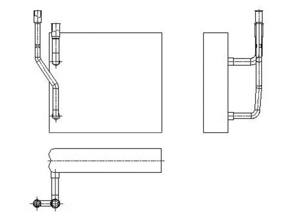 New AC Evaporator for 03-11 Lincoln Town Car  6W1Z19850CA